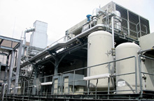 Cogeneration system at the Wako campus