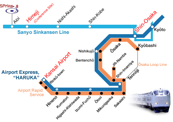 Map of JR line